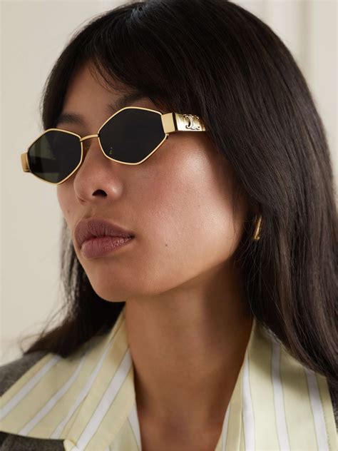 celine gold chain sunglasses for sale|Celine sunglasses discount.